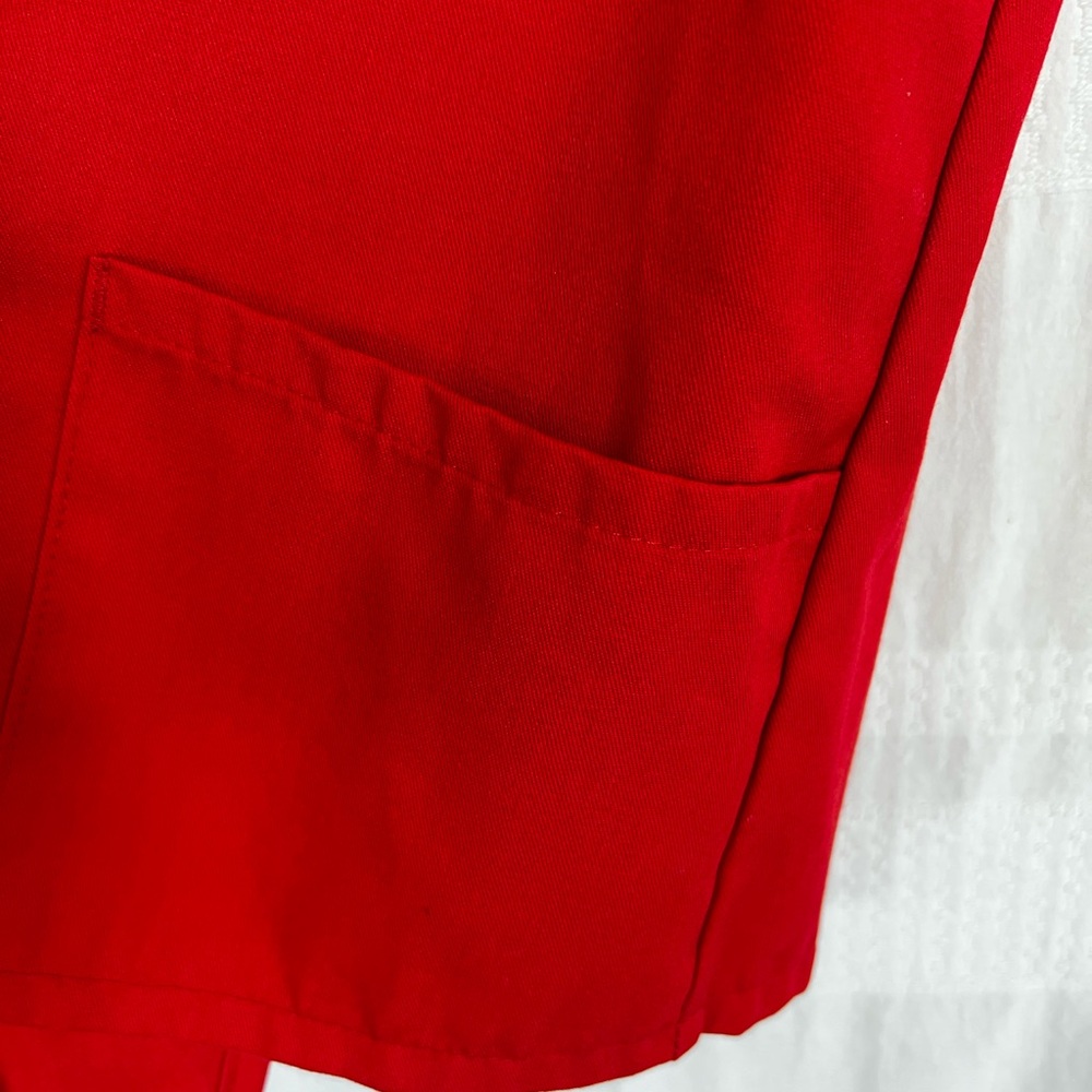 🔴 Daystar Unisex Red Two-Pocket Vest | Size S EUC - Picture 5 of 7